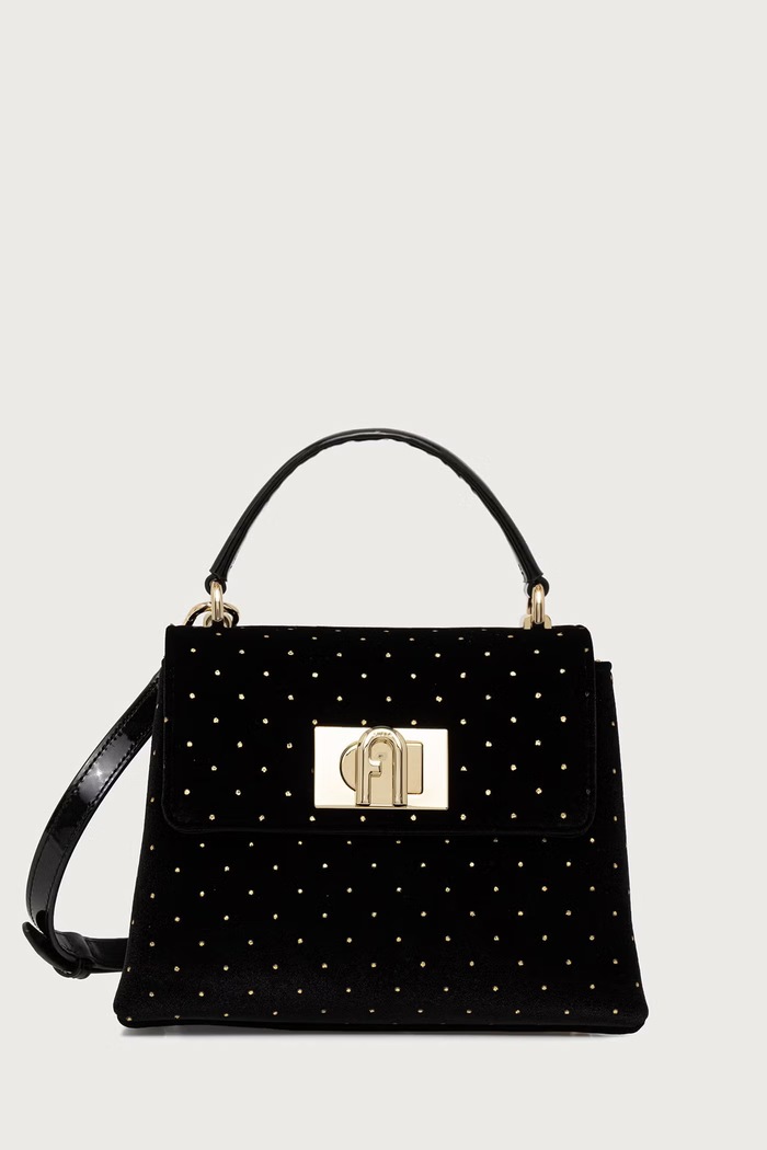 Furla Torebka kuferek damska 1927 Mini Top Handle czarny WB00109.BX4769.TON00