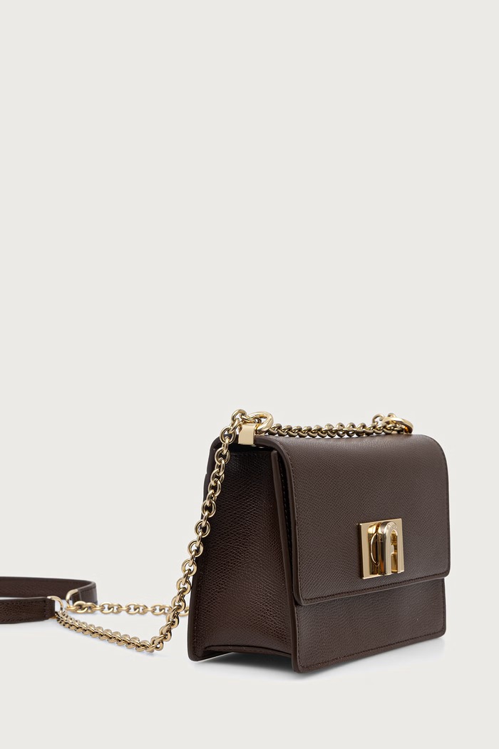 Furla Torebka crossbody damska skórzana 1927 Mini Crossbody 20 BAFKACO.ARE000.4284S brązowy AW26