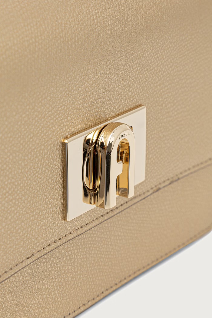 Furla torebka crossbody damska skórzana 1927 Mini Crossbody 20 złoty BAFKACO.AMT000.CGD00