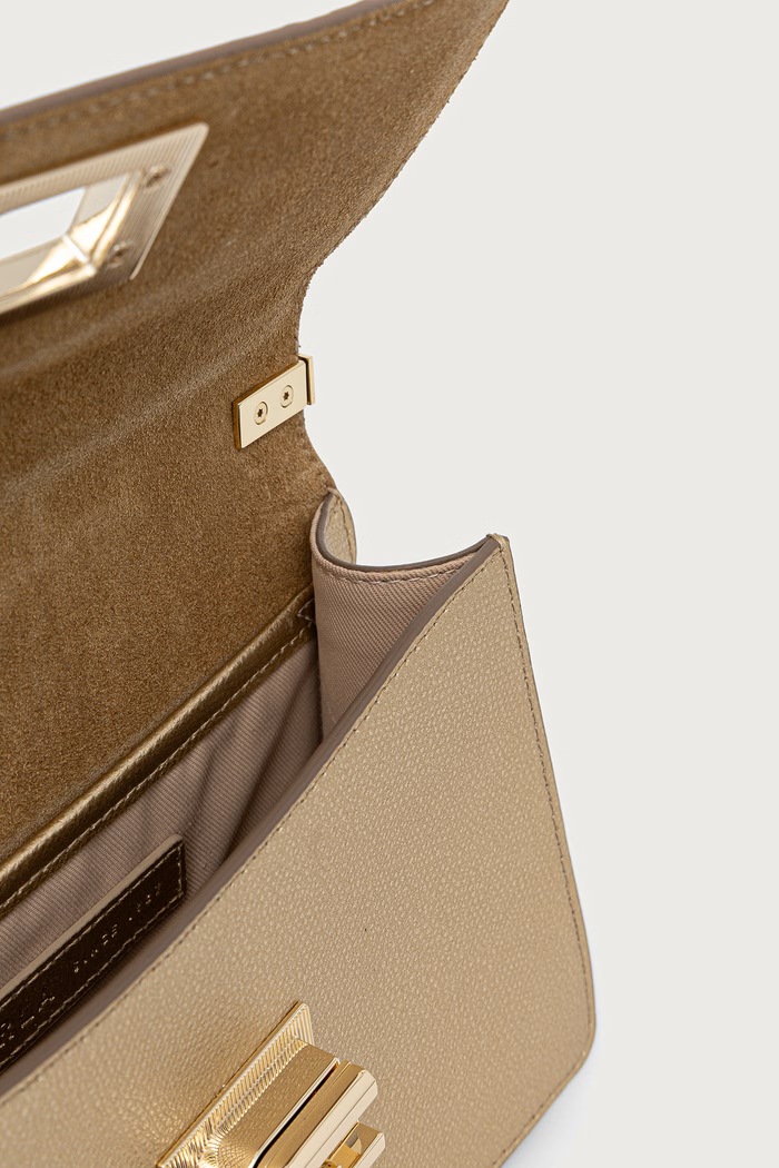 Furla torebka crossbody damska skórzana 1927 Mini Crossbody 20 BAFKACO.AMT000.CGD00 złoty
