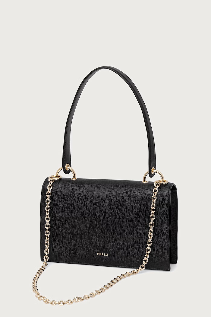 Akcesoria Furla Torebka crossbody damska skórzana Amelia M Crossbody WB02156.BX4573.O6000 czarny