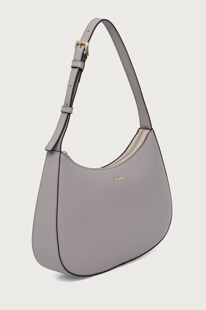 Furla Torebka hobo damska skórzana Margot S WB02167.BX3104.4892S beżowy AW26