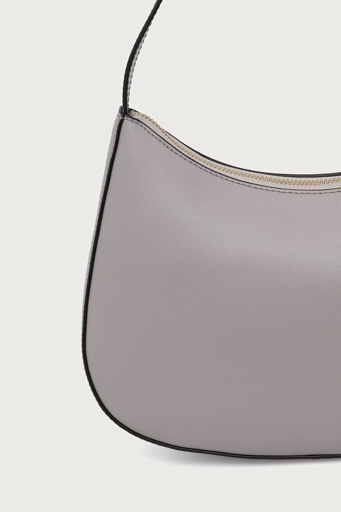 Akcesoria Furla Torebka hobo damska skórzana Margot S WB02167.BX3104.4892S beżowy