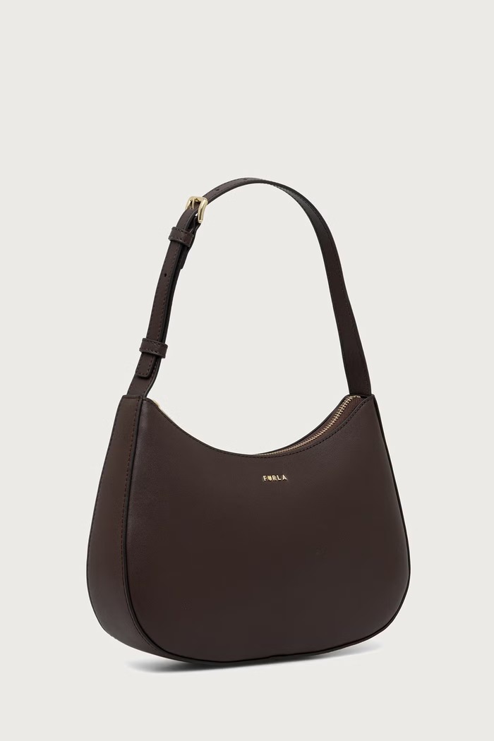 Furla Torebka shopper damska skórzana Margot S WB02167.BX3104.2460S brązowy AW26