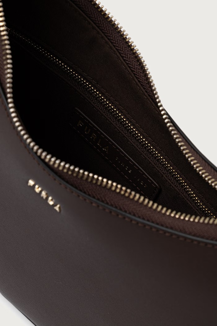 Torebka shopper damska skórzana Margot S Furla brązowy WB02167.BX3104.2460S