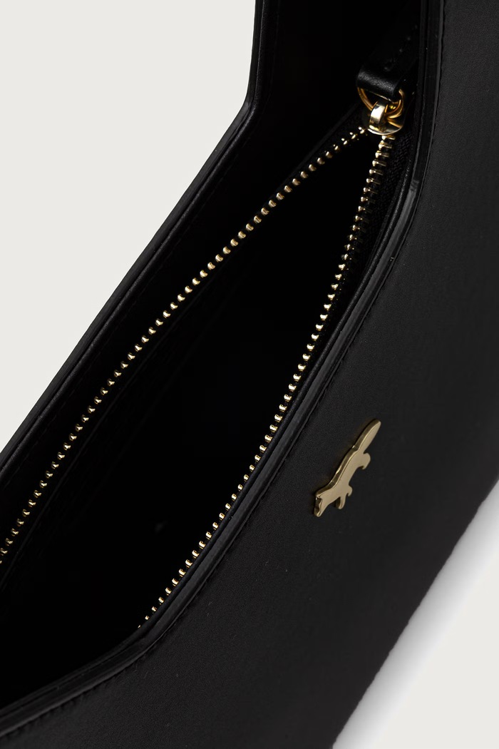 Inaré torebka crossbody damska skórzana Maison Kitsuné czarny MRUBL02LR0001
