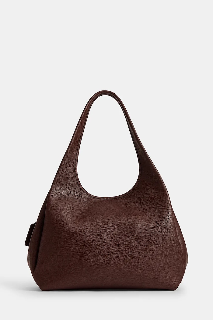 Coach Torebka hobo damska skórzana Lana CEN39 brązowy AW26