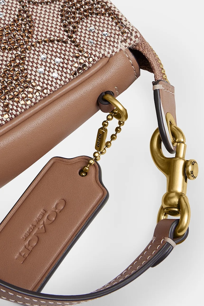 Coach Torebka Crystal Signature Jacquard Plaza CFG63