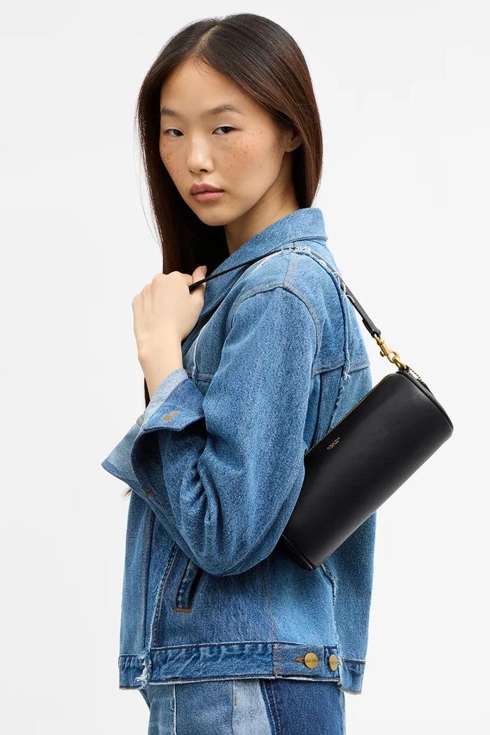 Coach Torebka crossbody damska skórzana Barrel CDY80