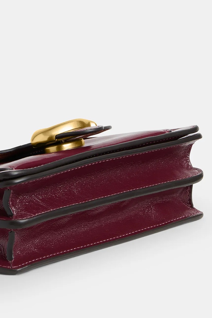 Coach Torebka crossbody damska skórzana Glazed Leather Soft Grain Tabby 20 CFR00