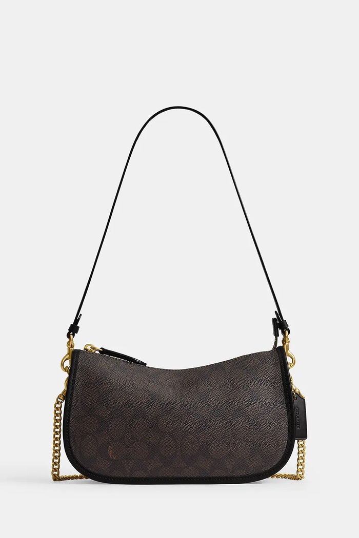Coach Torebka crossbody damska Waverly czarny CFR42