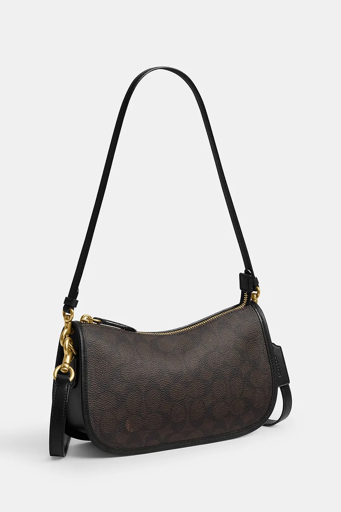Akcesoria Coach Torebka crossbody damska Waverly CFR42 czarny
