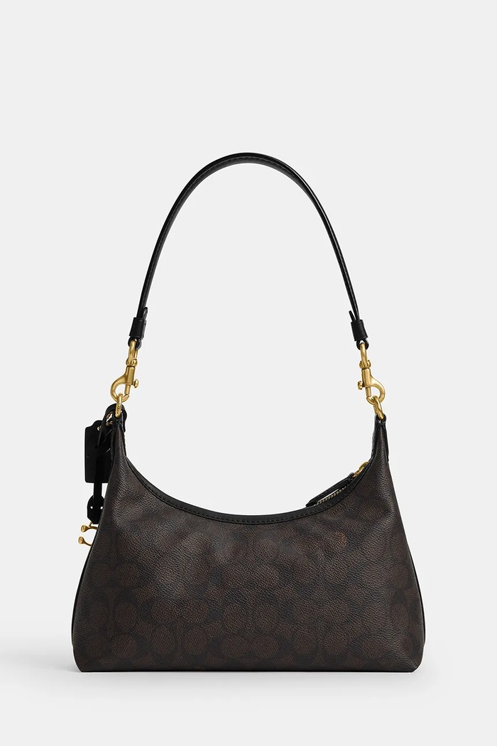 Coach Torebka damska skórzana Juliet Shoulder Bag 25 CFQ68 czarny AW26
