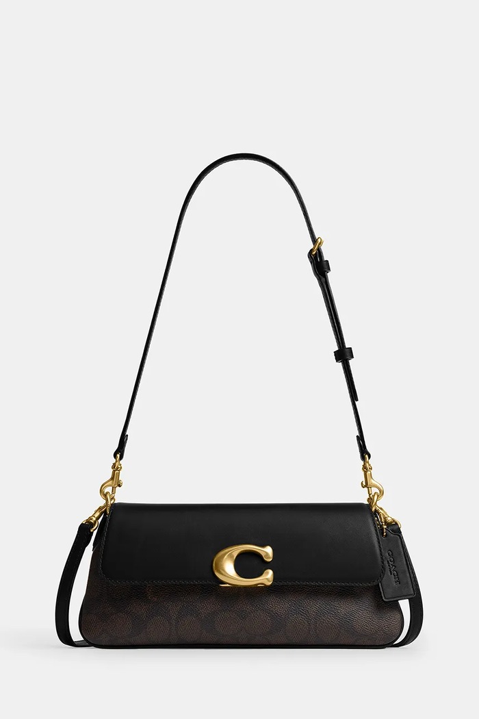 Coach Torebka crossbody damska Jet czarny CFQ78