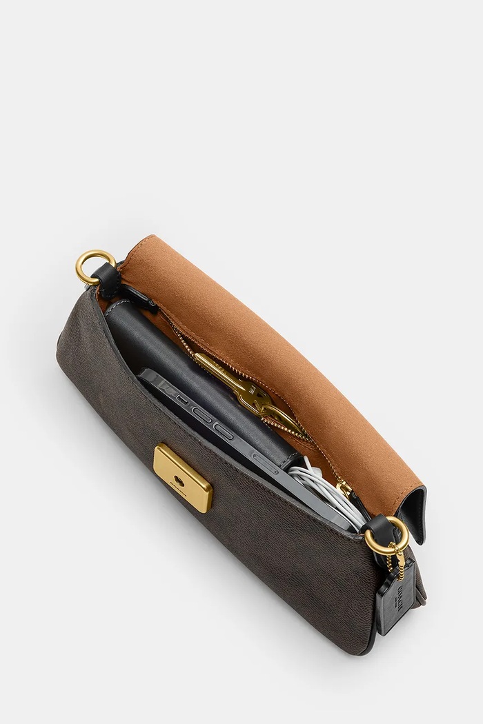 Torebka crossbody damska Jet Coach CFQ78 czarny