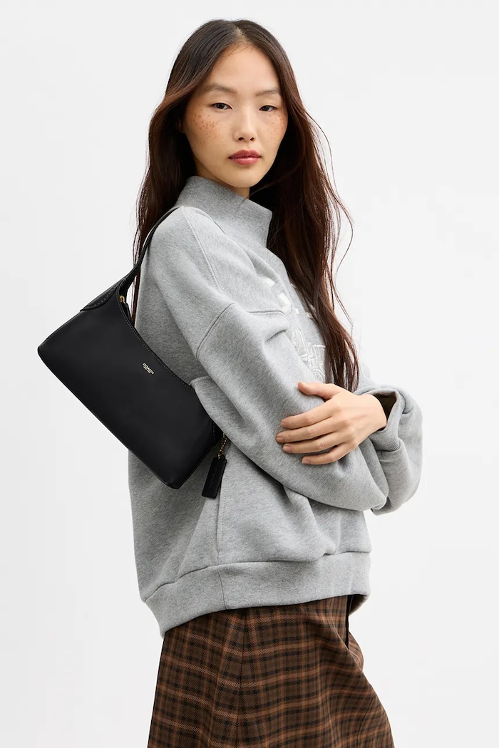 Coach Torebka bagietka damska skórzana Brooklyn Shoulder Bag 26 CFT34