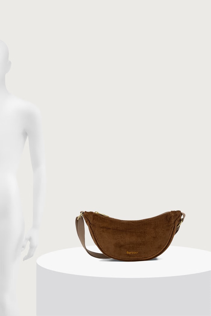 Barbour Torebka crossbody damska sztruksowa LBA0556