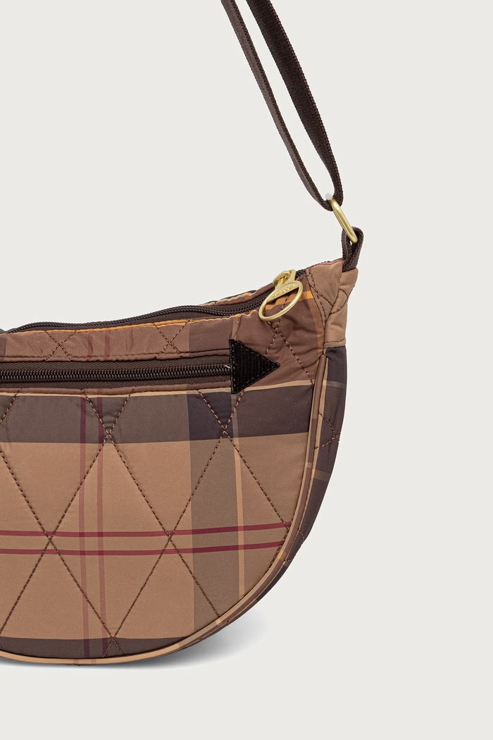 Akcesoria Barbour Torebka crossbody damska LBA0555 brązowy