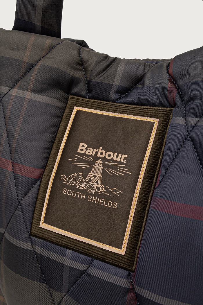Torebka tote damska Barbour zielony LBA0554