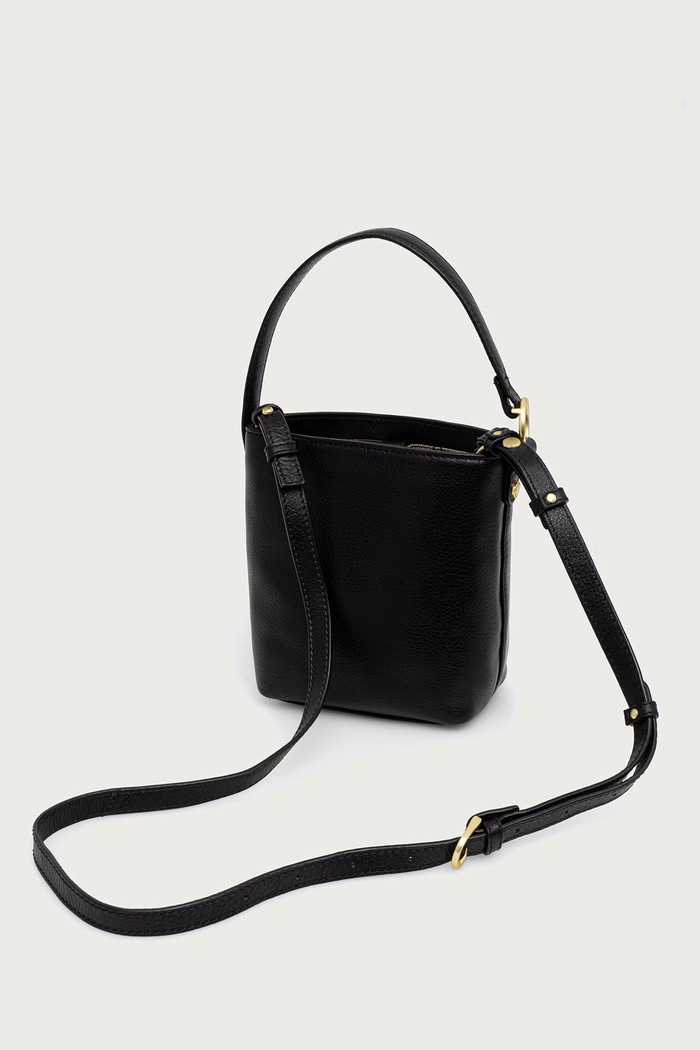 Torebka crossbody damska skórzana Barbour LBA0549 czarny