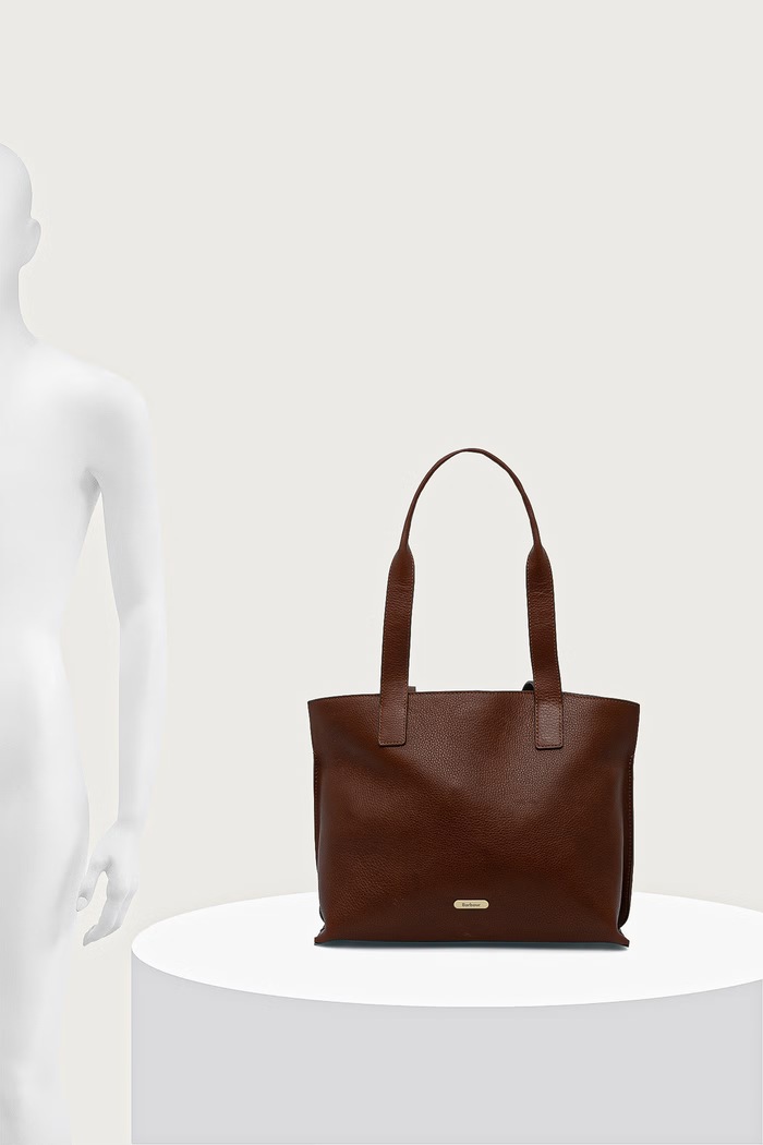 Barbour Torebka shopper damska skórzana LBA0548