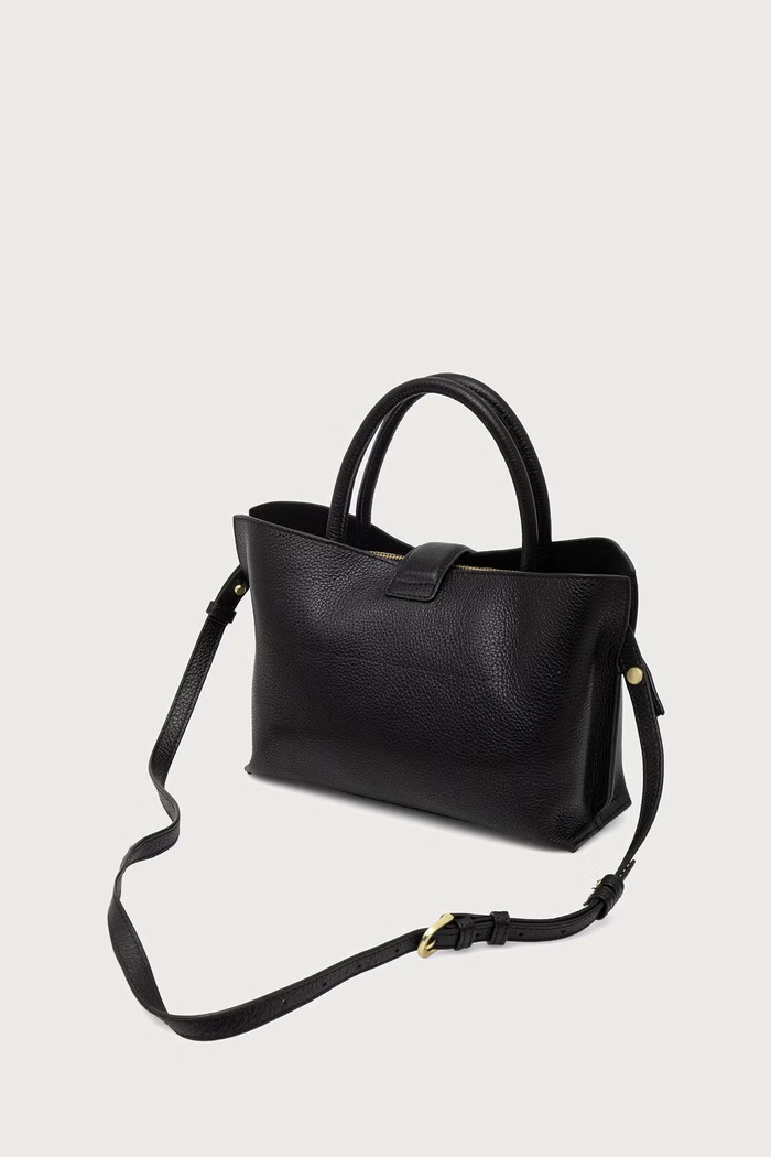 Akcesoria Barbour Torebka crossbody damska skórzana LBA0547 czarny