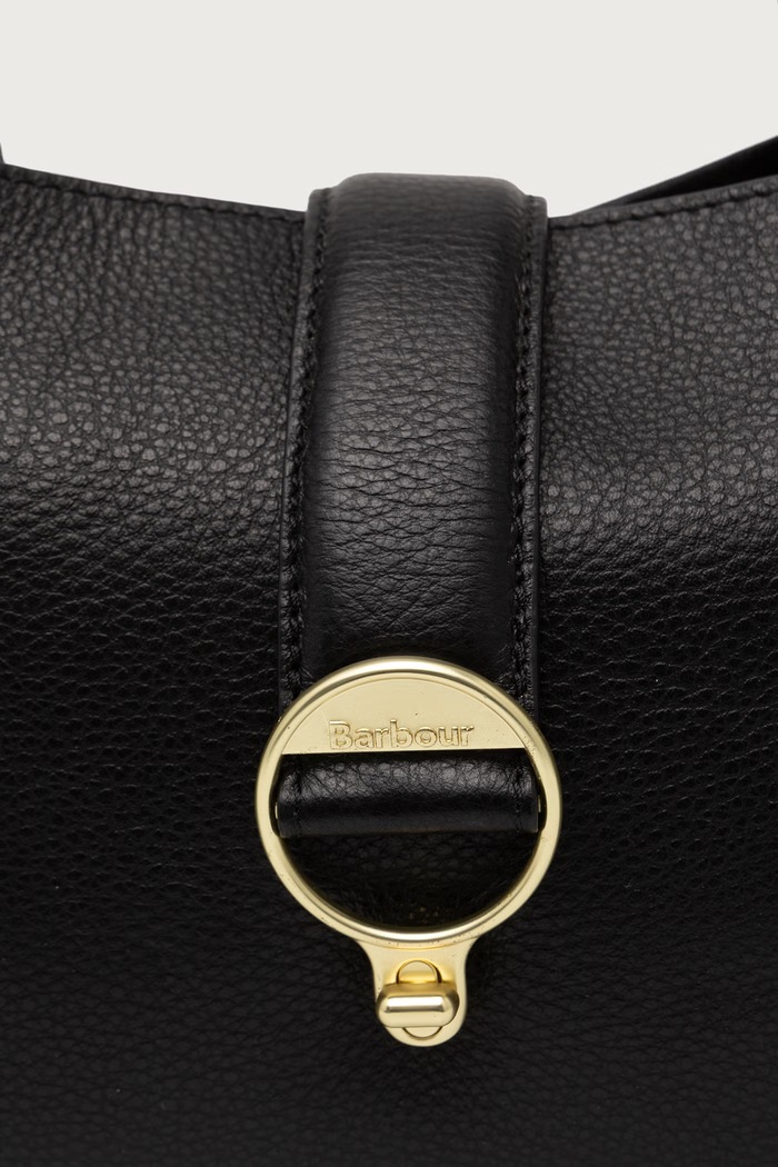 Torebka crossbody damska skórzana Barbour LBA0547 czarny