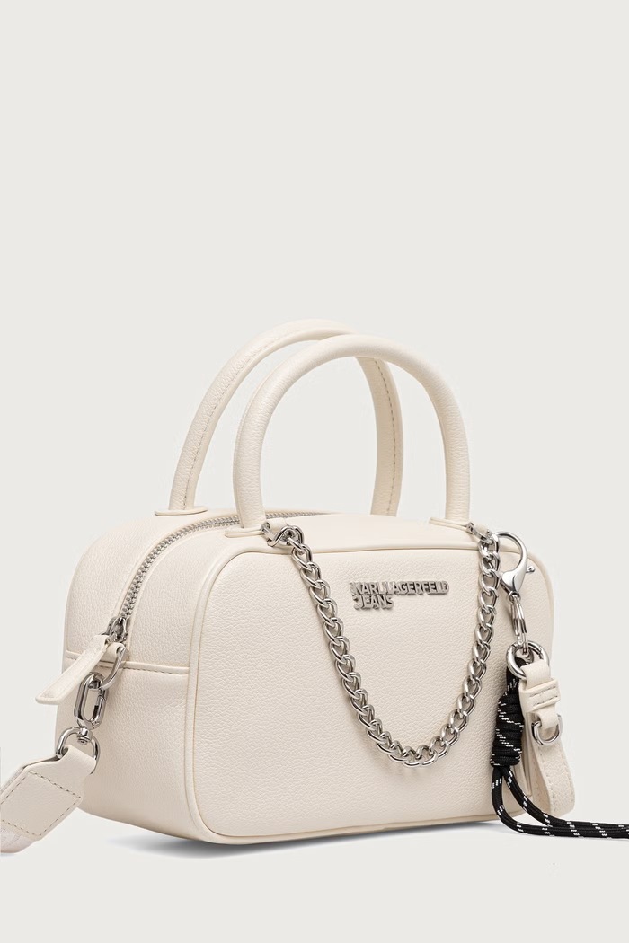 Karl Lagerfeld Jeans Torebka crossbody damska B4W30366 beżowy AW26