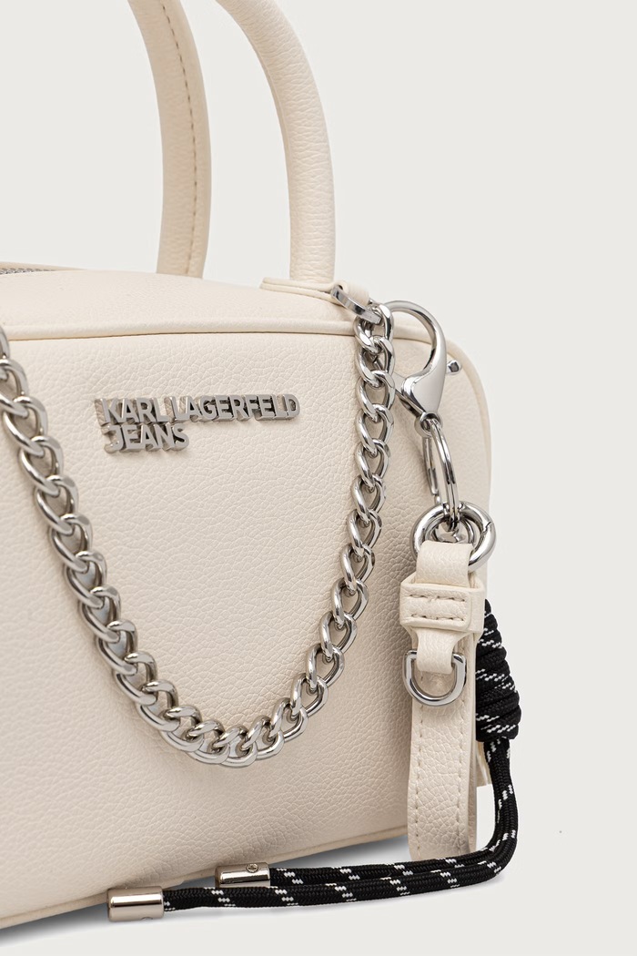 Torebka crossbody damska Karl Lagerfeld Jeans B4W30366 beżowy