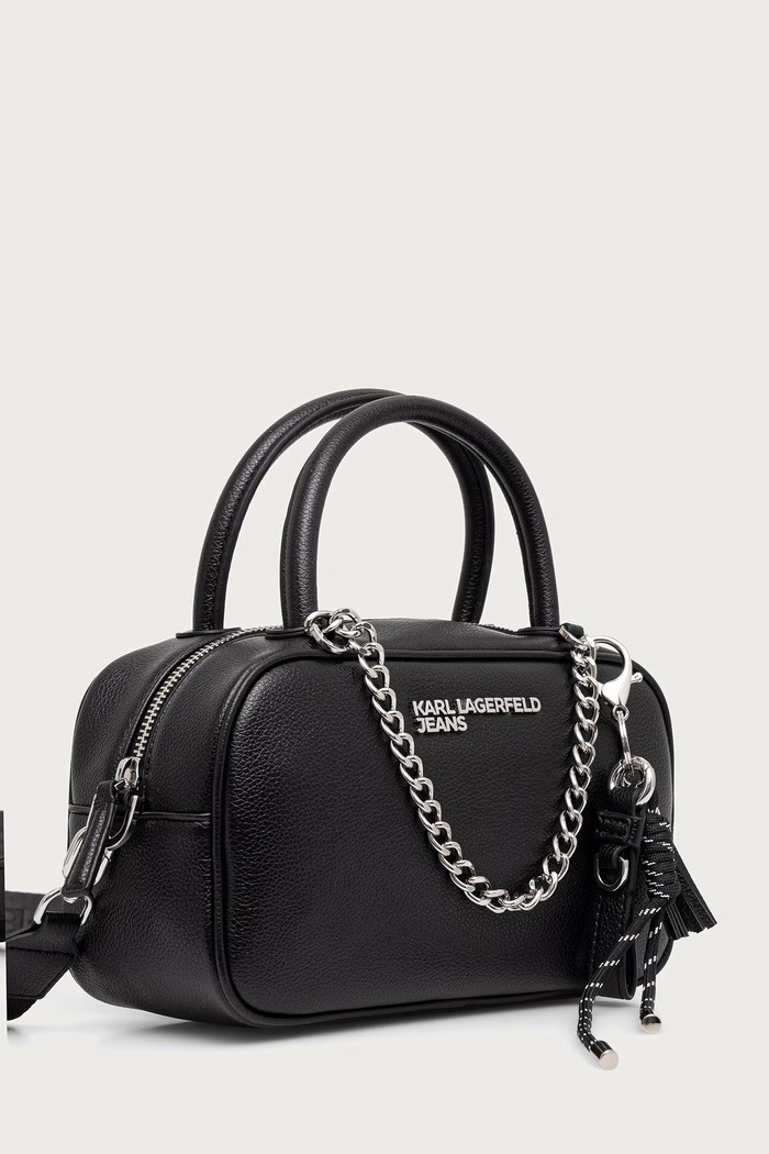 Karl Lagerfeld Jeans Torebka crossbody damska B4W30366 czarny AW26