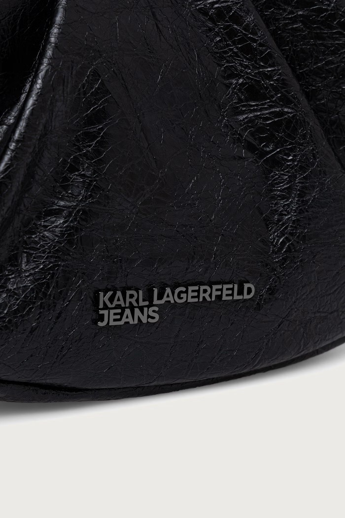 Τσάντα hobo γυναικεία Karl Lagerfeld Jeans B4W30269 μαύρο