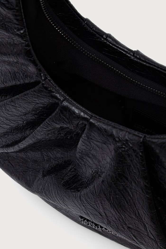 Τσάντα hobo γυναικεία Karl Lagerfeld Jeans μαύρο B4W30269