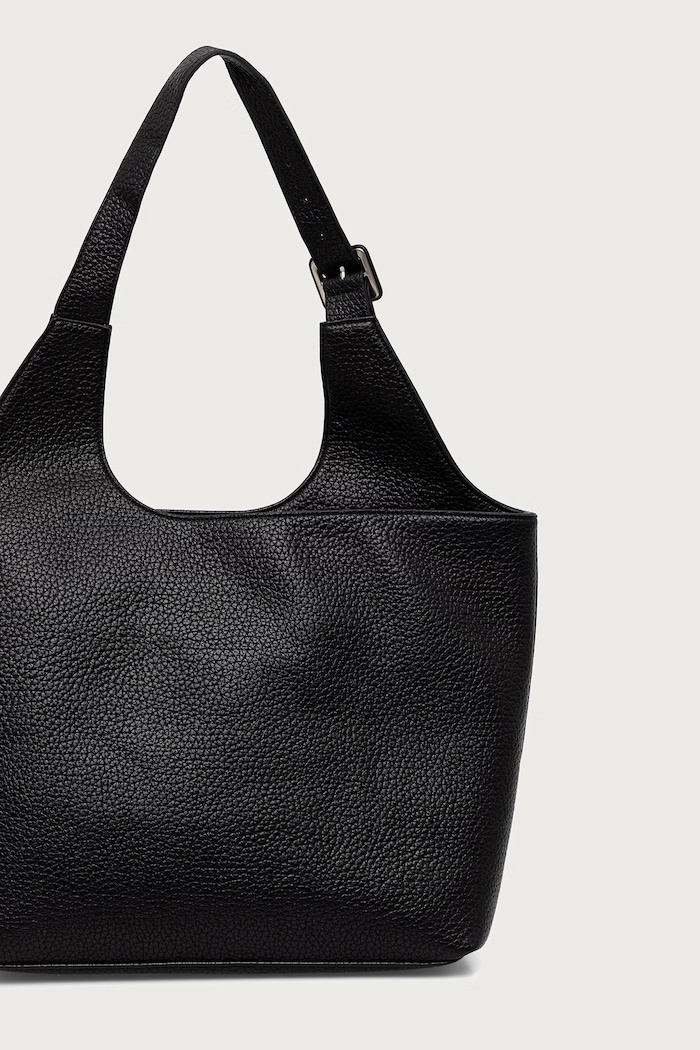 Αξεσουάρ Karl Lagerfeld Jeans Shopper γυναικεία από απομίμηση δέρματος B4W30175 μαύρο