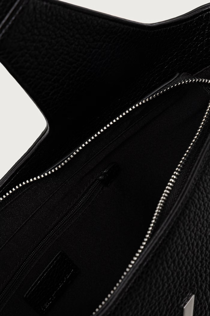 Shopper γυναικεία από απομίμηση δέρματος Karl Lagerfeld Jeans μαύρο B4W30175