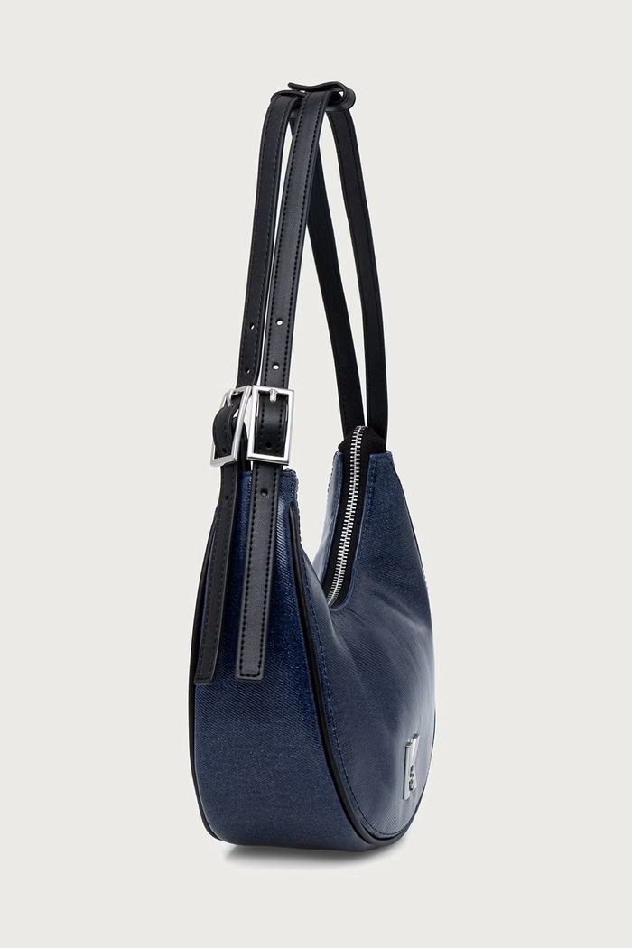 Karl Lagerfeld Jeans Torebka hobo damska B4W30170 niebieski AW26
