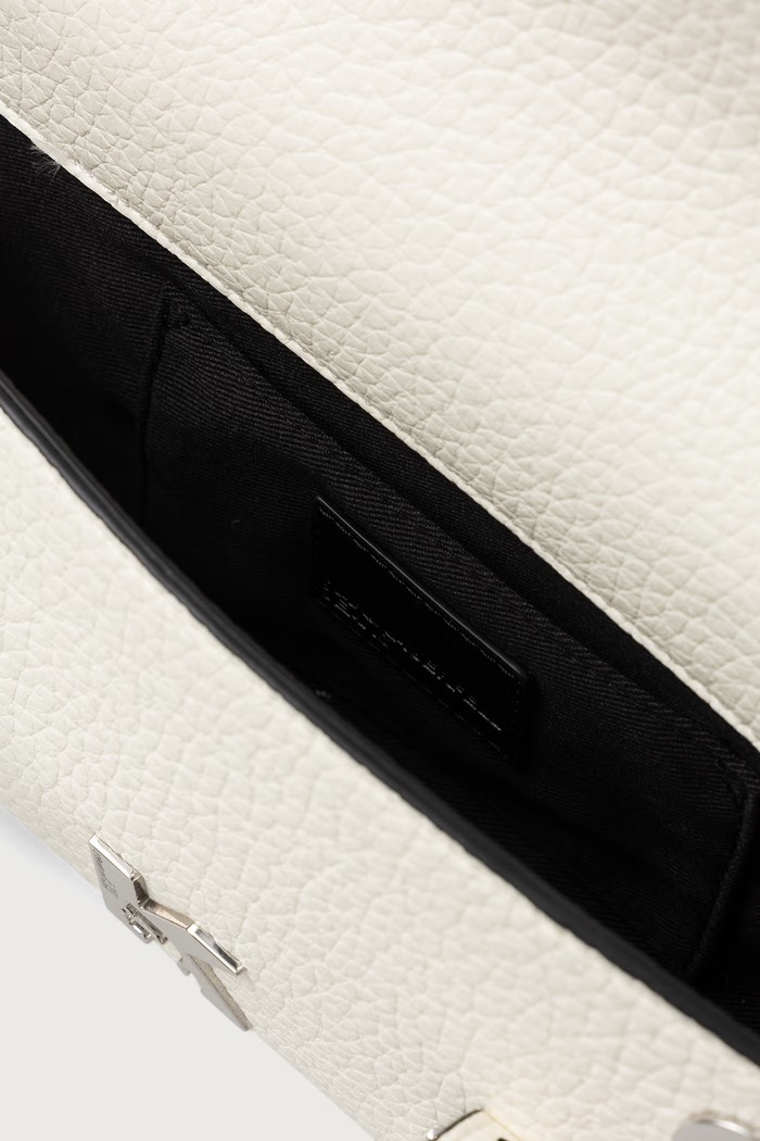 Torebka bagietka damska z imitacji skóry Karl Lagerfeld Jeans beżowy B4W30169