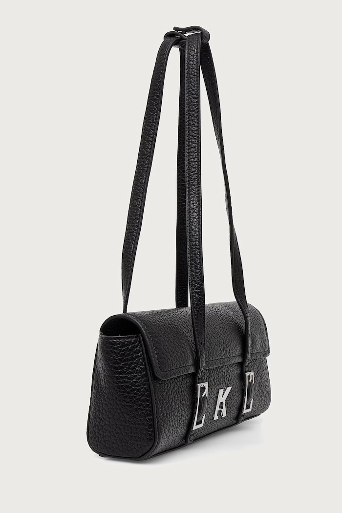 Αξεσουάρ Karl Lagerfeld Jeans Baguette γυναικεία από απομίμηση δέρματος B4W30169 μαύρο