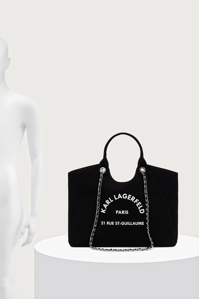 Karl Lagerfeld nákupní taška dámská bavlněná B3W50068