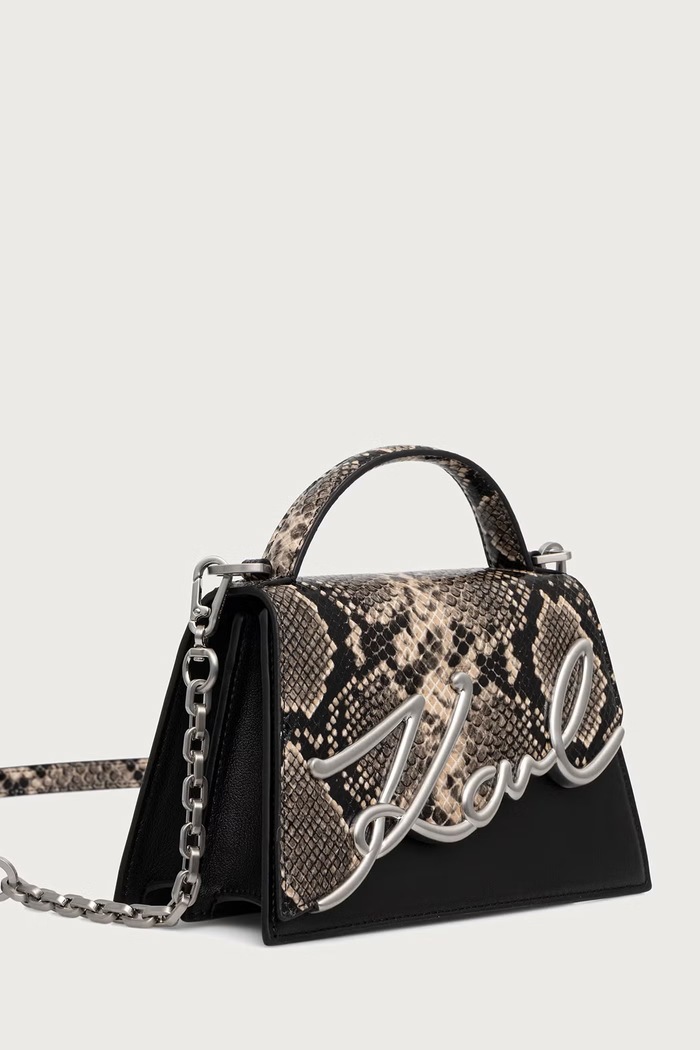 Karl Lagerfeld Torebka crossbody damska B4W30004 beżowy AW26