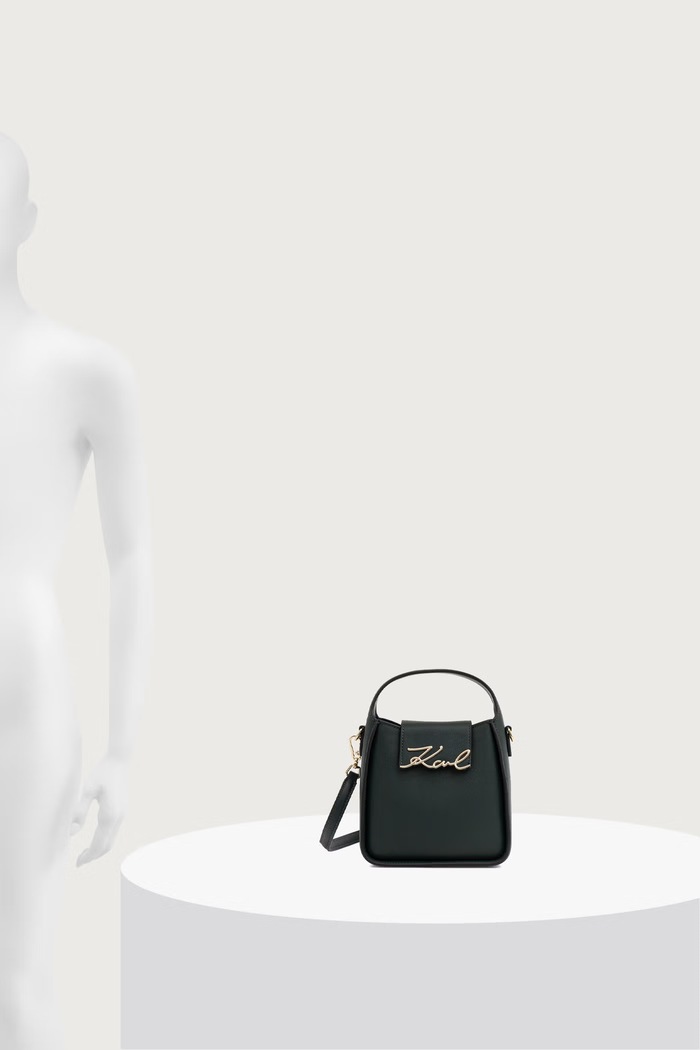 Karl Lagerfeld Чанта crossbody дамска от кожа B4W30008