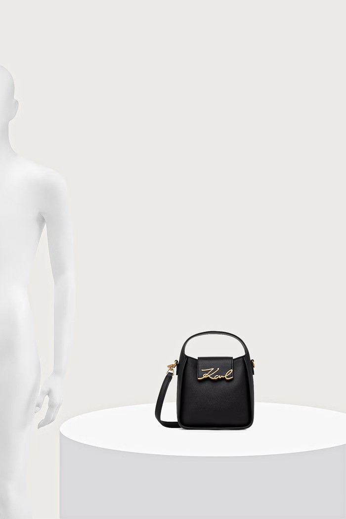 Karl Lagerfeld Чанта crossbody дамска от кожа B4W30008