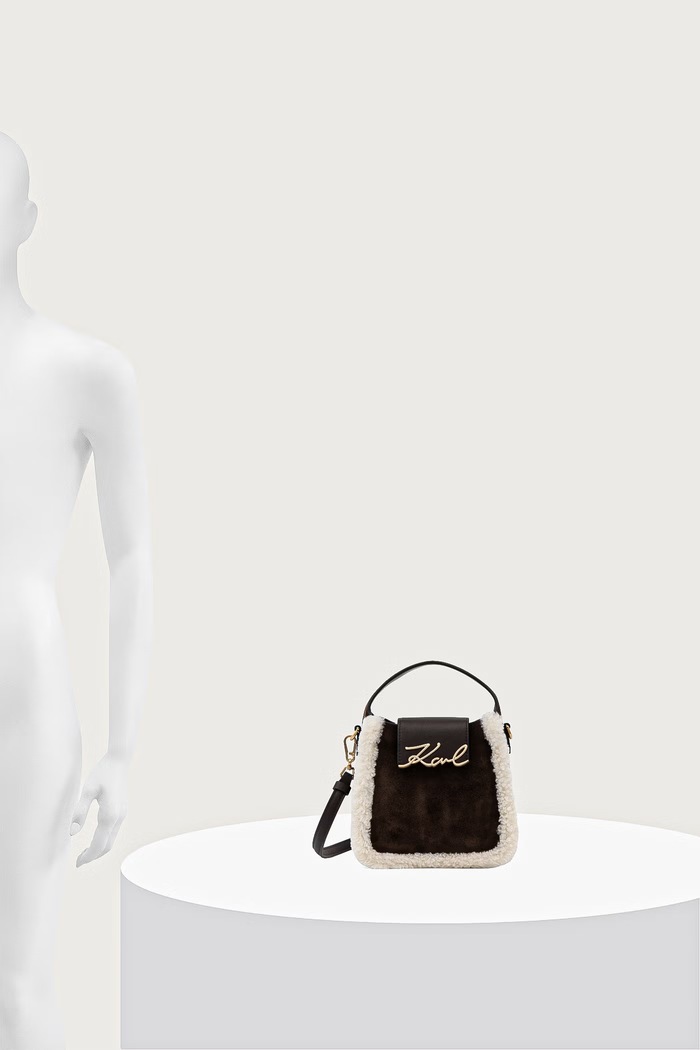 Karl Lagerfeld crossbody kabelka dámska kožená B4W30009