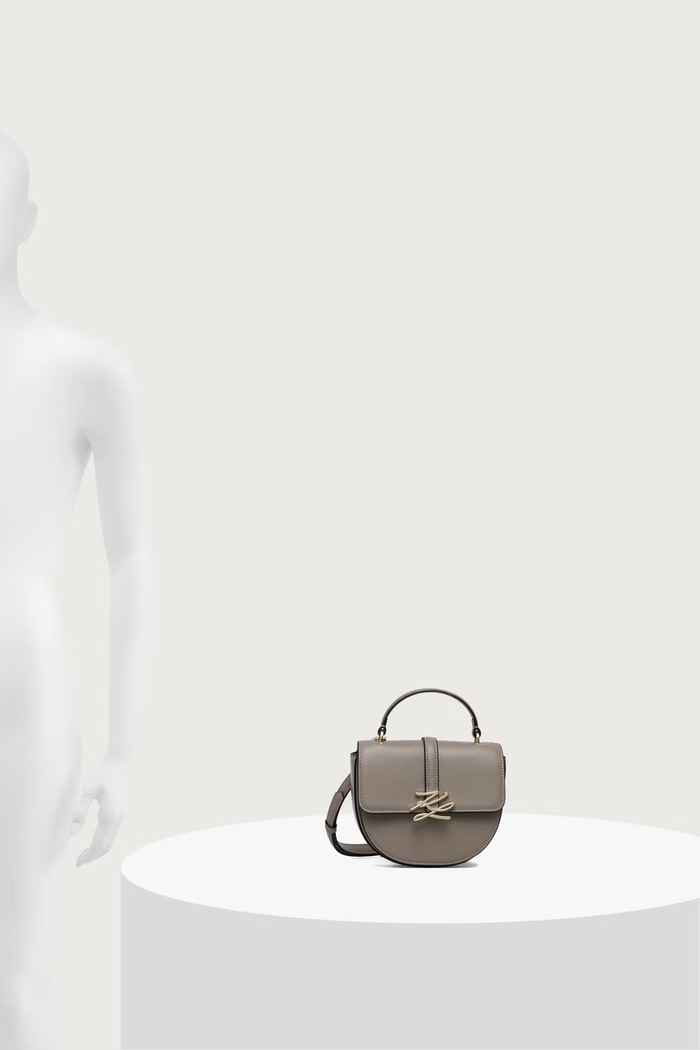 Karl Lagerfeld Torebka crossbody damska skórzana K/AUTOGRAPH B4W30039