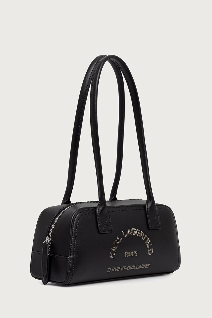 Karl Lagerfeld Borsa baguette da donna in pelle K/DAILY B4W30060 nero AW26