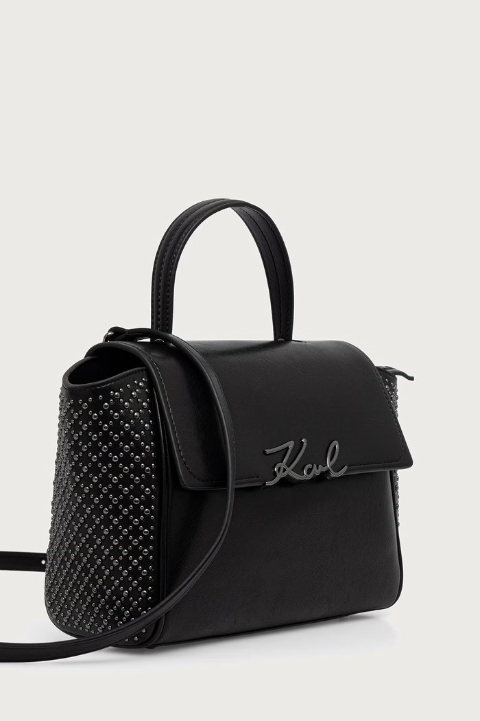 Karl Lagerfeld Listonoszka damska K/SIGNATURE czarny B4W30067