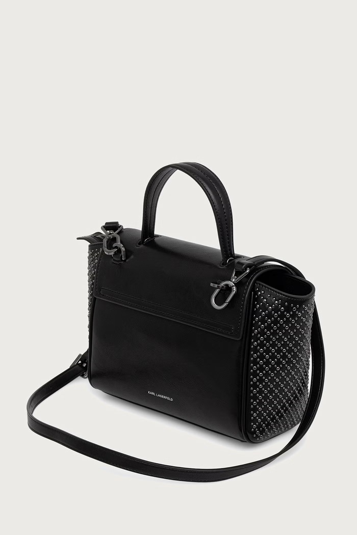 Karl Lagerfeld Listonoszka damska K/SIGNATURE B4W30067 czarny AW26