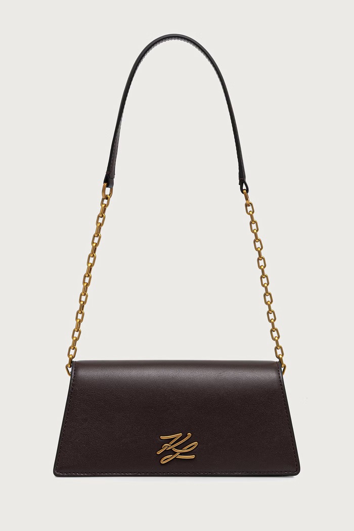 Karl Lagerfeld Torba za žene od imitacije kože smeđa B4W30280