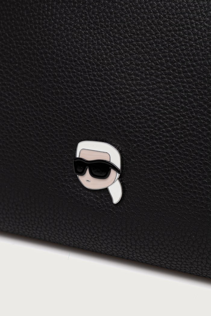 Karl Lagerfeld shopper torba za žene od imitacije kože crna B4W30081