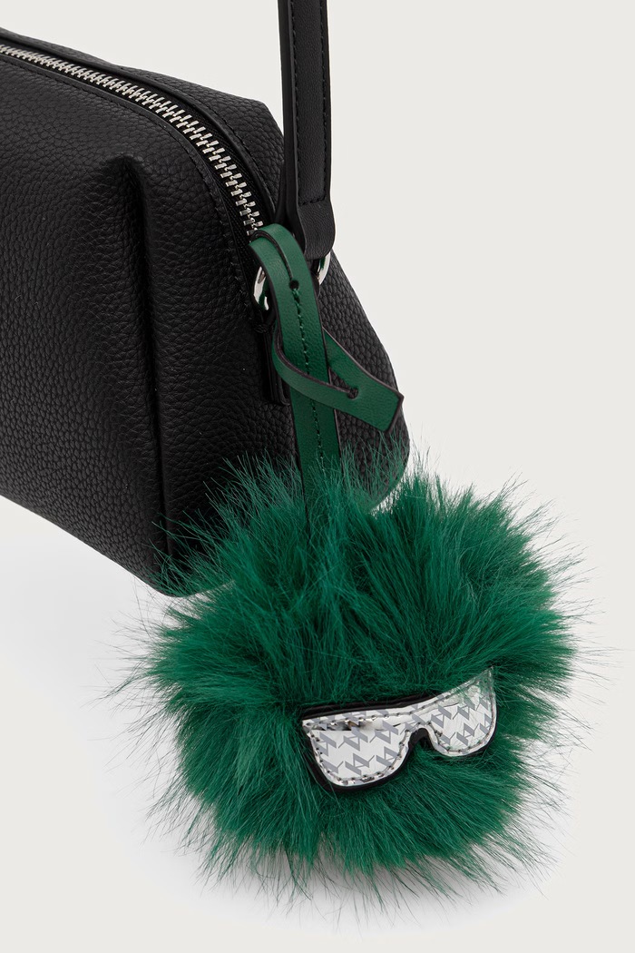 Karl Lagerfeld crossbody kabelka dámská z imitace kůže černá B4W30083