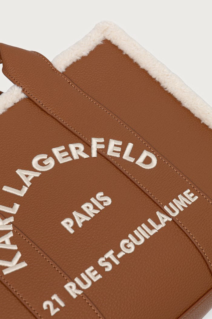 Crossbody torba za žene K/RSG Karl Lagerfeld B4W30087 smeđa